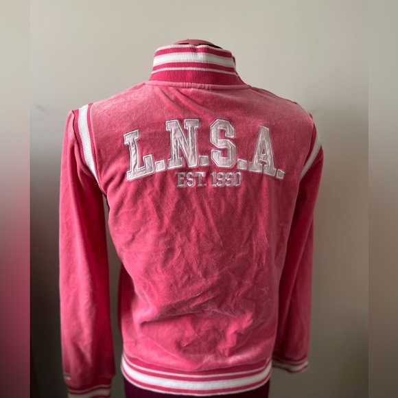 Li-ning Pink Velvet Track Zip-up Jacket - Picture 2 of 10